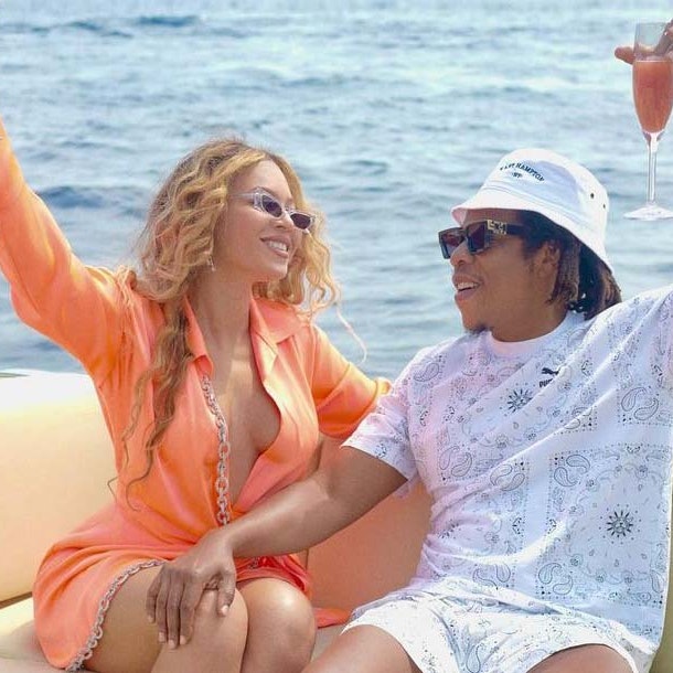 Beyoncé og Jay-Z på ferie