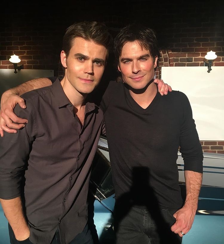 Paul Wesley og Ian Sommerhalder