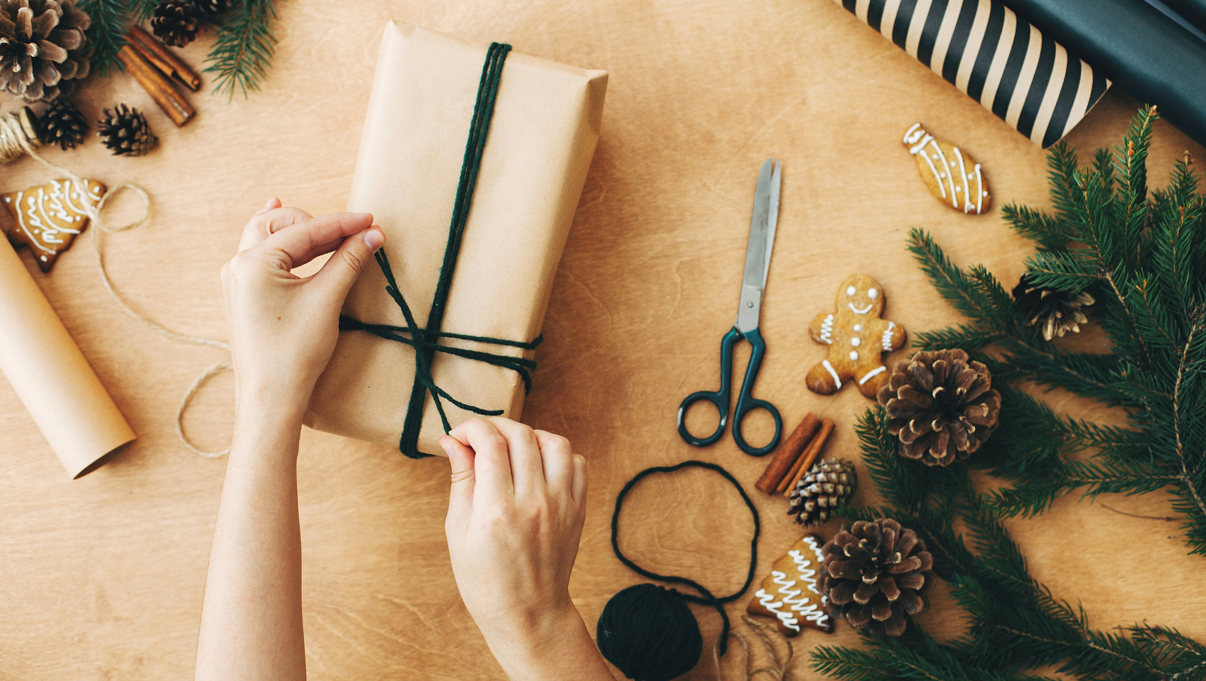 5 måder at pakke gaver ind på en bæredygtig måde