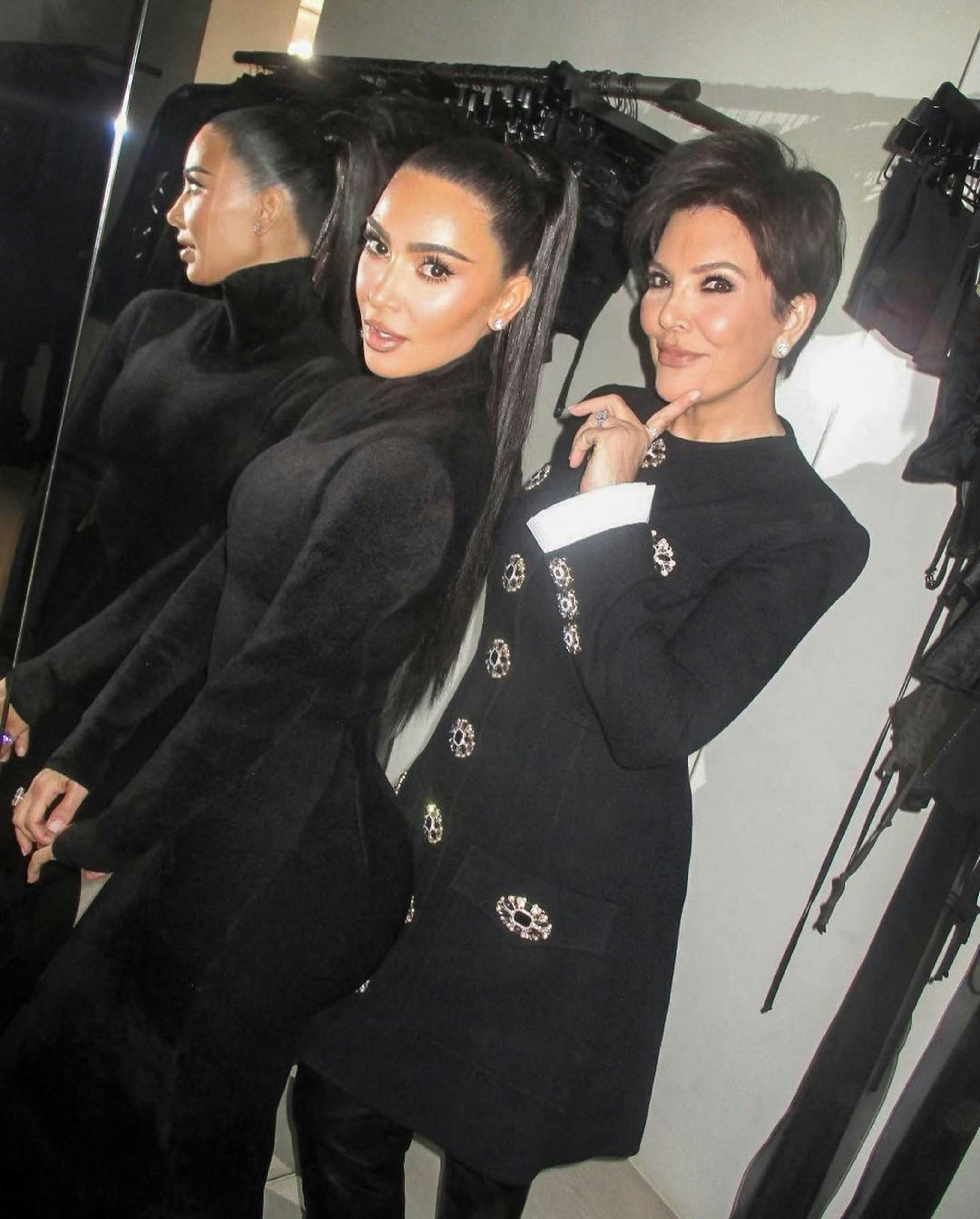 Kim Kardashian, Kris Jenner