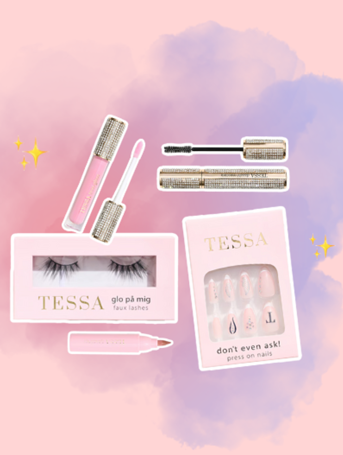 Se produkterne: Her er Tessas nye makeup-kollektion