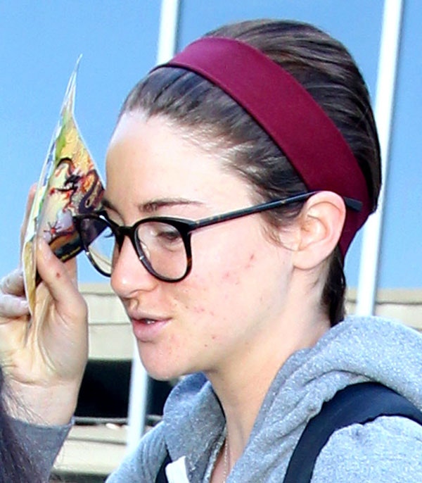 shailene woodley, makeup