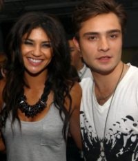 Jessica Szohr, Ed Westwick, Gossip Girl, forelsket, kæreste