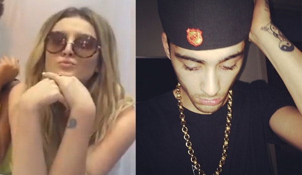perrie edwards, zayn malik