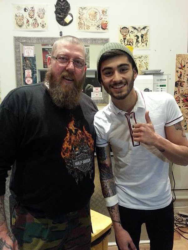 Zayn Malik, tatovering