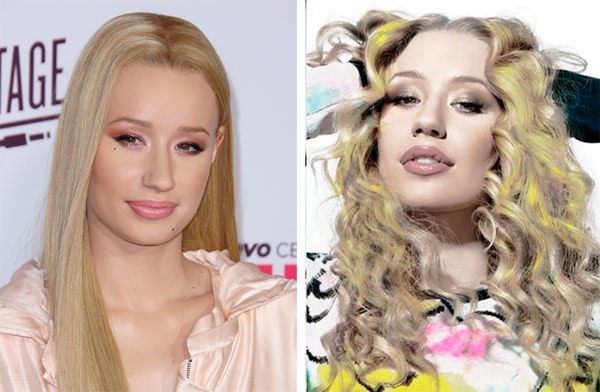 Iggy Azalea sur over Photoshop