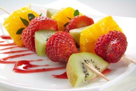 frugtspyd, opskrift, mellemmåltid, sunde opskrifter, sundhed