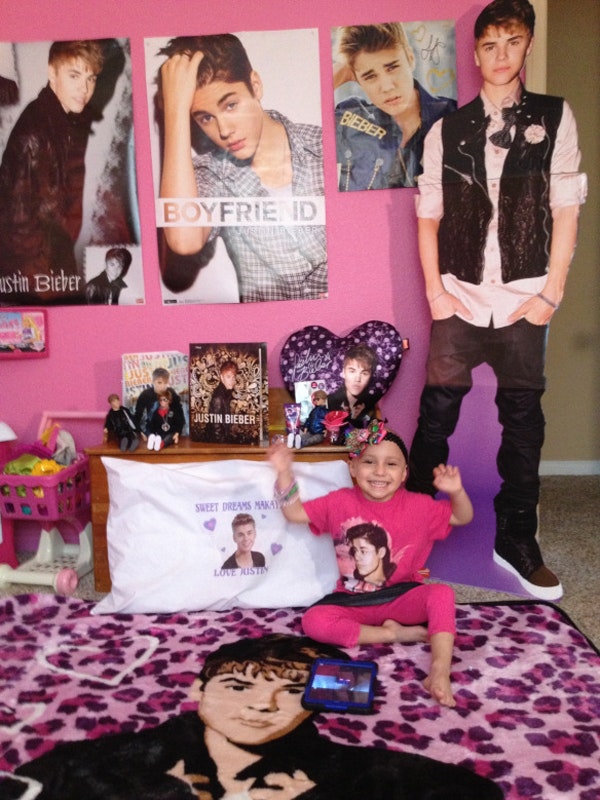 justin bieber, makayla gonsalves, kræftramt fan, belieber