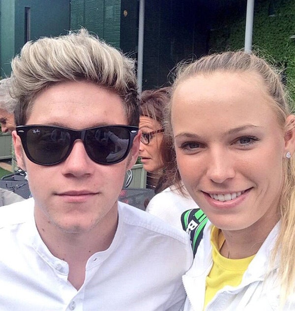 niall horan, caroline wozniacki