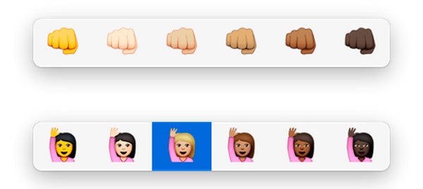 Apple er blevet beskyldt for at være racistiske, fordi de kun har én emoji med mørk hud og virkelig mange med lys hud. Den anklage vil den store producent ikke have hængende over hovedet, og derfor har de nu skabt et bredt udvalg af emojier i alle hudfarver, så ingen længere føler sig diskrimineret. 