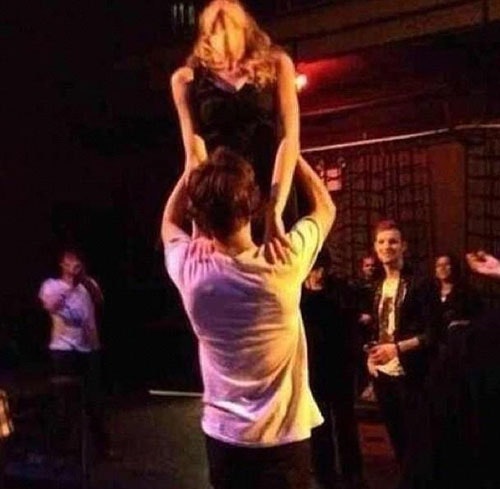 harry styles taylor swift dirty dancing dans løft