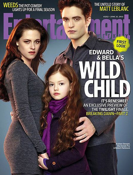 Robert Pattinson, Kristen Stewart, Edward Cullen, Bella Swan, Twillight, Twillight-sagaen, Breaking dawn, breaking dawn part 2, mackenzie foy, renesmee