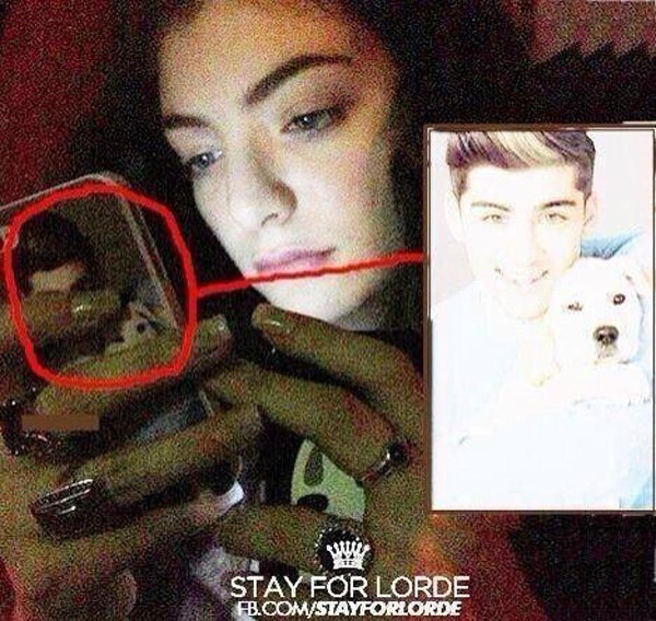 lorde, zayn malik, one direction