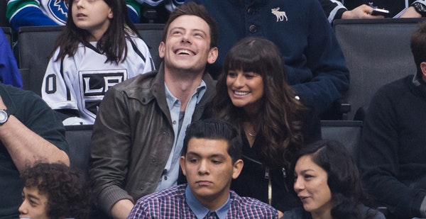 lea michele, cory monteith, glee