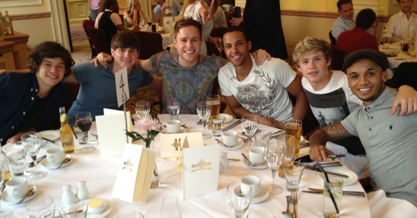 Harry Styles, One Direction, Olly Murs, JLS, golf