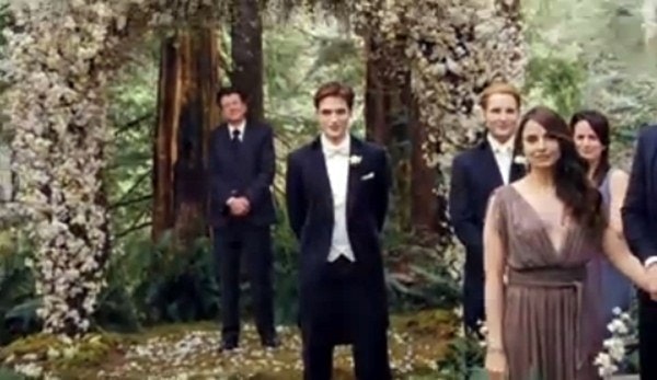 Twilight, Breaking Dawn, Kristen Stewart, bryllup, scene, billeder, Robert Pattinson, Edward, Bella