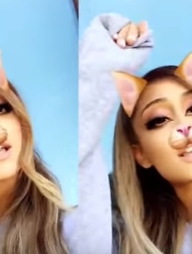 Ariana Grande laver sjov musikvideo