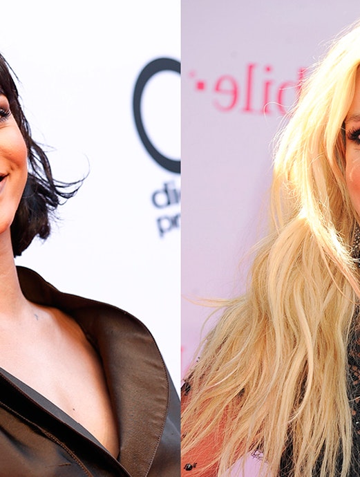 Rihanna og Britney Spears synger sange skrevet til andre. 