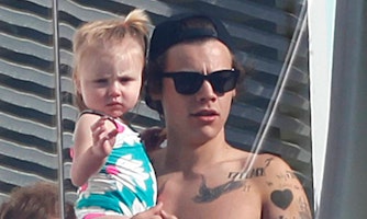 Harry Styles og Lux Teasdale