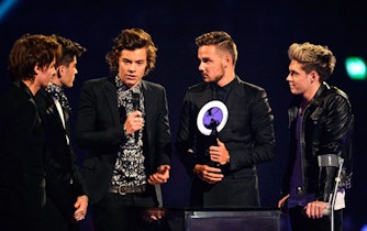Harry Styles til Brit Awards 2014