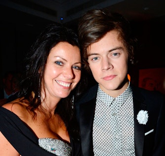 Harry Styles og hans mor Anne